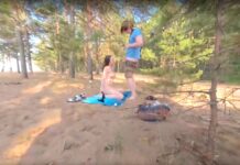 I Was Walking By The Sea And Accidentally Saw My Friends Fucking On The Beach