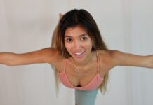 Perfect Tits Stepdaughter Creampied During Yoga