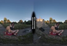 Risky Public Masturbating Hot Girl Brille Gets Caught By Tourists Gets Her Period Finished At Home