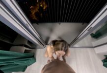 Risky Balcony Sex With Hot Amateur Blonde