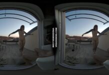 Private Sunset Vacation Dancing And Pussy Licking Miss Pussycat With Cherri