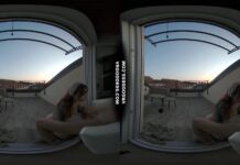 Private Sunset Vacation Dancing And Pussy Licking Miss Pussycat With Cherri