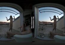 Private Sunset Vacation Dancing And Pussy Licking Miss Pussycat With Cherri