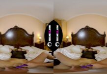 VR180 Trinity Free Tries To Catch A Real Orgasm But She Is Too Excited