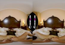 VR180 Trinity Free Tries To Catch A Real Orgasm But She Is Too Excited