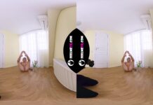 Tiffany Sexy Nude Photo Session 3D 180VR Backstage