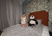 Celestine Beautiful Photoshoot With Panda