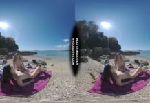 Sunny Beach Afternoon Nude Sunbathing And Searching For Shells On Vacation With Matty Josie