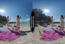 Sunny Beach Afternoon Nude Sunbathing And Searching For Shells On Vacation With Matty Josie