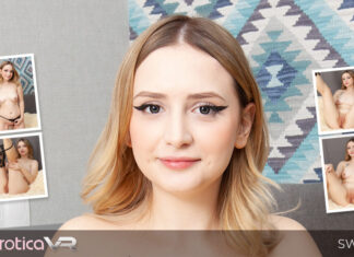 Cute Blondie, Sweety Babe, Fucks Her Puffy Pussy For Us