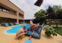 Sandra Loves to Have Sex by the Pool