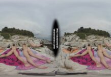 Bombshell Nude Beach Babe Rebeka Ruby Masturbates With Dildo Risky Public Jilling Friends Sunbathing