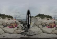 Bombshell Nude Beach Babe Rebeka Ruby Masturbates With Dildo Risky Public Jilling Friends Sunbathing