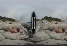 Bombshell Nude Beach Babe Rebeka Ruby Masturbates With Dildo Risky Public Jilling Friends Sunbathing