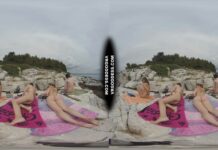 Bombshell Nude Beach Babe Rebeka Ruby Masturbates With Dildo Risky Public Jilling Friends Sunbathing