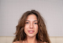 Eva Elle Fucks Her Pretty Brown Pussy With A Brown Dildo