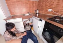 The Plumber Fixing My Pipe with Andra Brazil