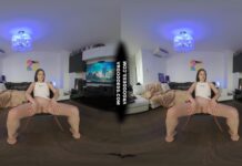 Tiny Teen Matty Striptease In Her White Leotard Dildo Masturbating To Rfo