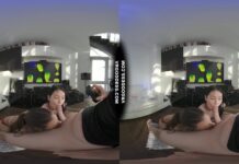 Double Blowjob Between The Scenes From Gorgeous Cumplaying Girls Matty And Rebeka Ruby