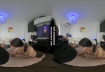 Nerdy Teen Rosalina Loves Sucking On My Balls And Dick Lets Me Cum On Her Tits