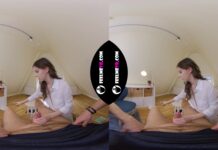 Rebeka Ruby Sucking Cock Covid19 Test Best Ever 180VR