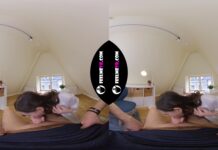 Rebeka Ruby Sucking Cock Covid19 Test Best Ever 180VR