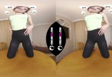 VR180 Trinity Free First Time Naked At The Camera