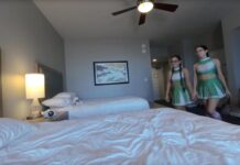 Alex Coal Helps Madison Wilde Make the Cheerleading Team (NON POV)