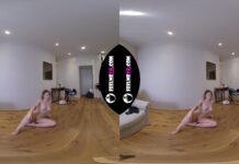 Ruby Big Tits Teenager Nude Casting VR180 Backstage