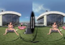 Summertime Naked Teen Sunbathing Babe Margarita Enjoying Herself In Bubbles In Sun