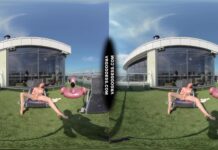 Summertime Naked Teen Sunbathing Babe Margarita Enjoying Herself In Bubbles In Sun