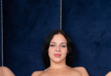 Nikta Is A Skinny Small Breasted Brunette With Big Nipples And Meaty Pussy