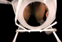 Janitors Dream – Ebony On Tiles – POV Passthrough