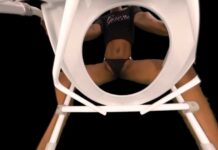 Janitors Dream – Ebony On Tiles – POV Passthrough