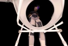 Janitors Dream – Ebony On Tiles – POV Passthrough