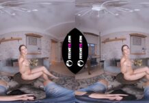 180VR lapdance With Super Sexy Brunette Francheska