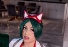 Overwatch: Kiriko (VR Porn Parody)