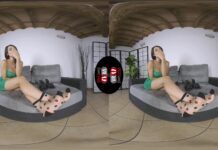 Beautiful Dark-Haired Babe Petra Enjoys Posing Her Sexy Feet in Her Favorite Socks