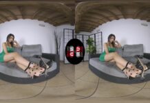 Beautiful Dark-Haired Babe Petra Enjoys Posing Her Sexy Feet in Her Favorite Socks