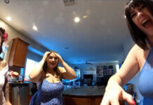 Giantesses Hunt for Tinies in Kitchen