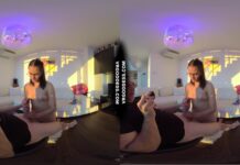 Pretty Teen Rosalina Blowjob Lucky Camera Guy Titjob Sucking Licking Titty Cum