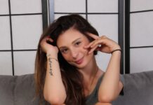 Sucking Lollipop And Foot Teasing With A Playful Chick