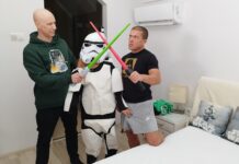 Clara Trinity Part One – Surprise Threesome For Star Wars Loving Stepdad