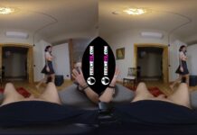 Dasha VR180 3D Blowjob Deep Throat Video