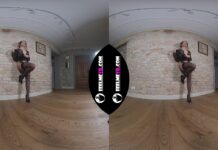 Virtual Reality Nude Photo Shoot Backstage With Babe Francheska