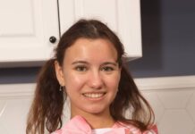 Adorable Sunny May Is Happy To Play With Her Little Pussy Stretched