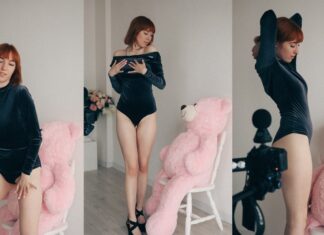 Emma Practicing Strip Dancing