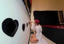 Cheri Pi – Double Feature – Latex Fuck & Suck + 3 Glory Hole Scenes