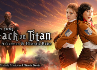 Attack on Titan: Mikasa Ackerman & Historia Reiss (A Porn Parody)