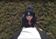 Blowjob On A Trip With Paula